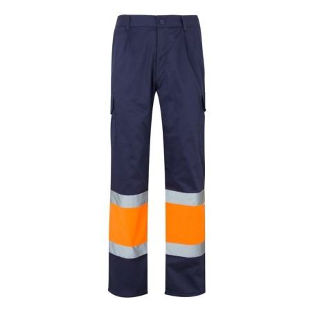 Bleu marine / Orange