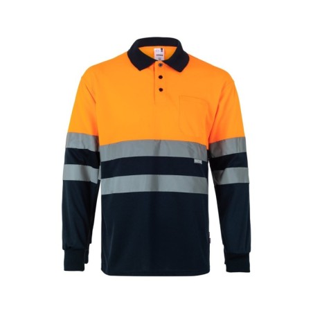 Bleu marine / Orange