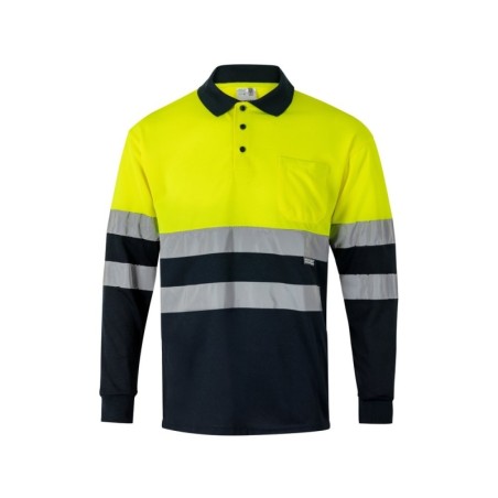 Bleu marine / Jaune