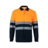 Bleu marine / Orange