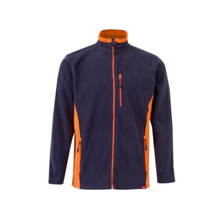 Bleu marine / Orange