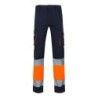 Bleu marine / Orange