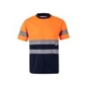 Bleu marine / Orange