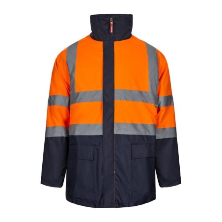 Bleu marine / Orange