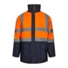 Bleu marine / Orange