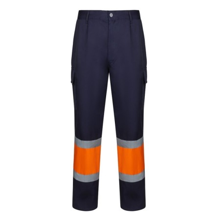 Bleu marine / Orange