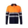 Bleu marine / Orange