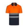 Bleu marine / Orange