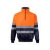 Bleu marine / Orange
